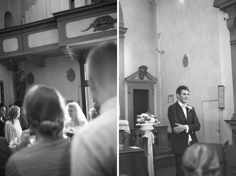 Black and white Italian wedding 