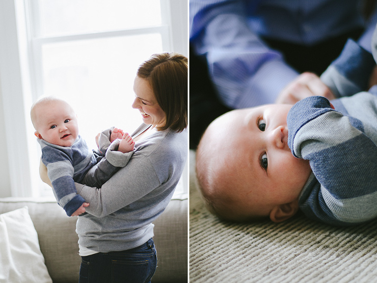 super cute mother son photos at home by chicago family photographer Tanya velazquez